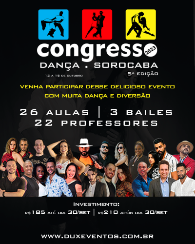 congresso dança sorocaba flyer